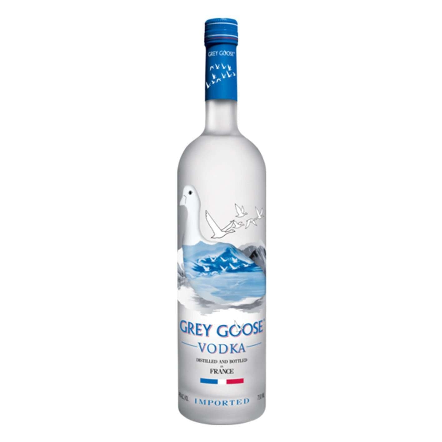 FREE DELIVERY @Sengkang : Unique petite grey goose vodka - empty glass  bottle